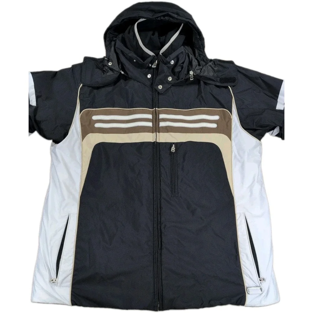 Bogner Racing Club California Men's Ski Jacket Size 54 US 44 Black Goan Thylmann